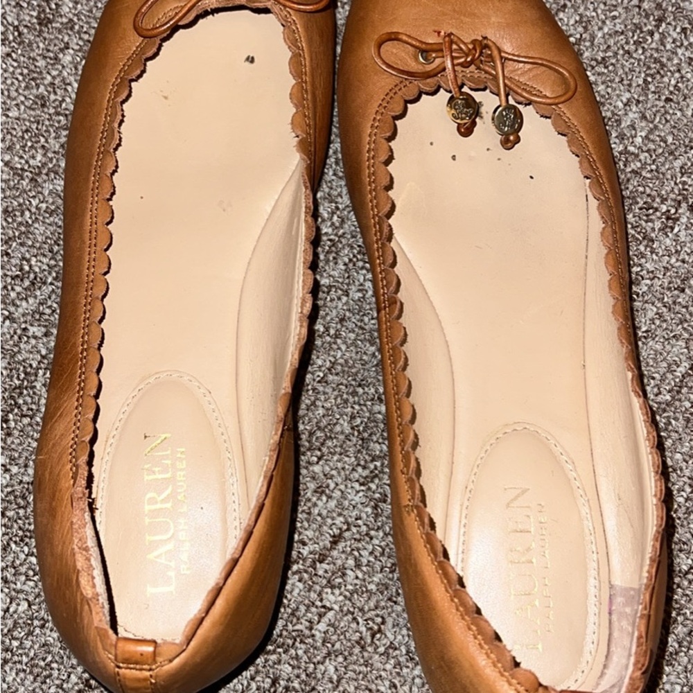 Tan Ballet Flats